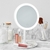 Espejo De Maquillaje Recargable Con 3 Tonos De Luz Táctil - comprar online