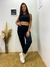 Jogger frisado negro
