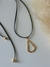 Imagem do Choker Mystic - Preta com Pingente Orgânico