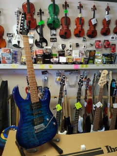 GUITARRA ELECTRICA IBANEZ ''RX'' AZUL SOMBREADO TRANSPARENTE
