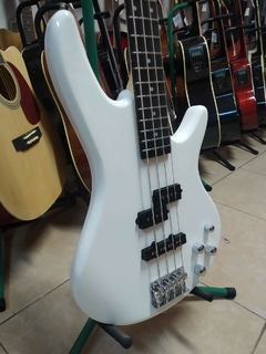 BAJO ELECTRICO ACTIVO IBANEZ ''SDGR'' BLANCO APERLADO - comprar en línea