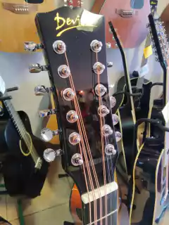 DOCEROLA DEVISER ELECTROACUSTICA CON BRIDGE DR Y AFINADOR INTEGRADO - ROBERTMAN MUSIC