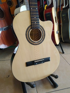 McCartney slim electroacústica natural con afinador digital - comprar en línea