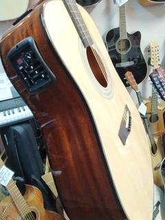 GUITARRA MCCARTNEY ELECTROACÚSTICA TEXANA F600 CON AFINADOR en internet