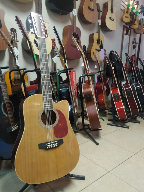 Docerola Segovia SGC12 Natural con Bridge Dr. y cuerdas pares