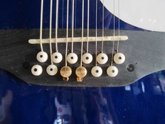 Docerola Segovia SGC12 Azul con Bridge Dr. y cuerdas pares - ROBERTMAN MUSIC