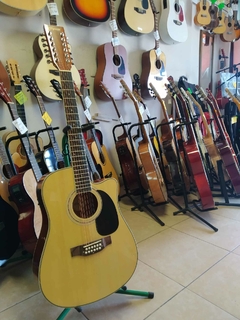DOCEROLA SEGOVIA SGG12 MOD 2024 ELECTROACUSTICA NATURAL CON AFINADOR