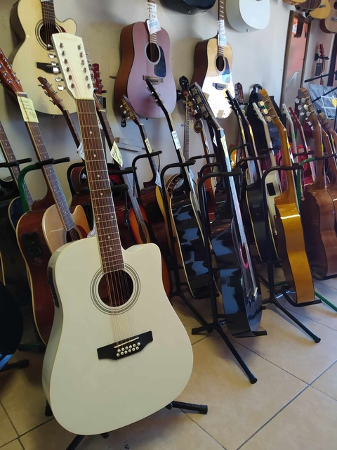 DOCEROLA SEGOVIA SGC12 ELECTROACUSTICA BLANCA