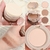 Imagem do Paleta de maquiagem perolada fosca, 3 em 1, blush de sombra, marcador, contorno,