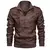 Kb novas jaquetas de couro masculino outono casual motocicleta jaqueta do plutô - Mega Express