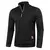 Camisola de gola alta grossa masculina, pulôver monocromático, capuz masculino