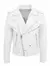 Jaqueta de couro PU masculina, casaco slim fit