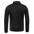 Camisola de gola alta grossa masculina, pulôver monocromático, capuz masculino na internet