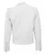 Jaqueta de couro PU masculina, casaco slim fit