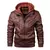 Kb novas jaquetas de couro masculino outono casual motocicleta jaqueta do plutô - comprar online