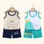 2 peças roupas infantis colete terno conjunto de verão algodão camisetas - loja online