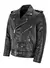 Jaqueta de couro PU masculina, casaco slim fit na internet