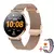 Smartwatch ultra fino AMOLED para mulheres, relógios esportivos - comprar online