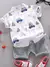 Infantil e da criança impressão completa urso condução padrão shorts - Mega Express
