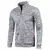 Camisola de gola alta grossa masculina, pulôver monocromático, capuz masculino - comprar online