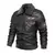 Outono e inverno masculino bordado couro original - Mega Express