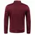 Imagem do Camisola de gola alta grossa masculina, pulôver monocromático, capuz masculino