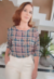 BLUSA ESTAMPA GEOMÉTRICA - PATITUCCI STORE 