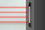 Sensor de infravermelho ativo de quatro feixes IVA 7100 Quad