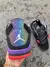 Jordan 4 - Preto e Roxo na internet