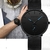 RELÓGIO MASCULINO MINIMALISTA CASUAL INOXIDÁVEL QUARTZO - comprar online