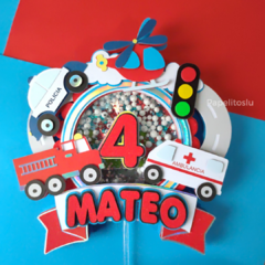 Cake Topper autos
