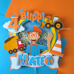 Cake Topper Blippi