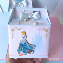 Caja Lonchera 3D Cenicienta
