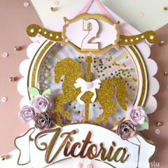 Cake Topper Shaker y Luz de Carrousel - comprar online