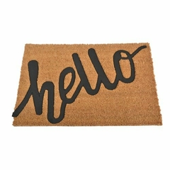 Felpudo de entrada Hello
