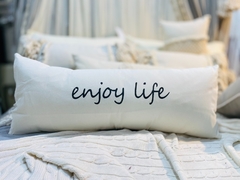 Fundas de almohadones con frases - Ekipa Arte Rústico