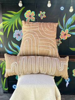 Almohadón Africa - Ekipa Arte Rústico