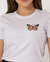 T-Shirt Borboleta Frente e Costa -cor off - comprar online
