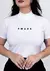T-SHIRT GOLA ALTA - AMADA - ALTO RELEVO - COR BRANCO - (cópia) - comprar online