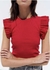 Remera doble volado - comprar online