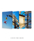 Composição de 4 quadros decorativos Nautico - VELAS 01 na internet
