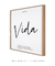 Quadro Decorativo Vida, quadro cristão evangélico com versículo, João 11:25-26