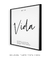 Quadro Decorativo Vida, quadro cristão evangélico com versículo, João 11:25-26 - loja online