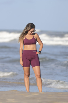 Short Ipanema Bordô - comprar online