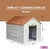 Casa Grande, Plastico de Alta Calidad, Térmica e Impermeable | 99 x 84 x 82 cm en internet