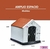 Casa Mediana con Puerta Metálica, Plastico Resistente, Impermeable, Térmica con ventilación y Piso Elevado | 88 X 79 X 82 cm en internet