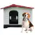 Casa para perro mediano modelo Italiana Rojo en internet