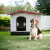 Casa para perro mediano modelo Italiana Rojo - QPerron