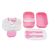 Kit Marmita + Garrafinha Jacki Design Coelhinho - Jlmixbaby