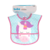 Babador Impermeável com Velcro, Unicórnio - Jlmixbaby